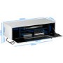 Alphason CRO2-1000CB-GR Chromium 2 Grey TV Stand for up to 50" TVs