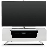 Alphason CRO2-1000CB-WHT Chromium 2 TV Cabinet for up to 50