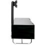 Alphason CRO2-1200BKT-BK Chromium 2 TV Cabinet with Bracket for up to 50" TVs - Black