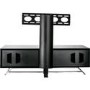 Alphason CRO2-1200BKT-BK Chromium 2 TV Cabinet with Bracket for up to 50" TVs - Black