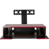 Alphason CRO2-1200BKT-RE Chromium 2 TV Cabinet with Bracket for up to 50&quot; TVs - Red