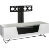 Alphason CRO2-1200BKT-WH Chromium 2 TV Cabinet with Bracket for up to 50&quot; TVs - White 