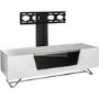 Alphason CRO2-1200BKT-WH Chromium 2 TV Cabinet with Bracket for up to 50" TVs - White 