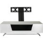 Alphason CRO2-1200BKT-WH Chromium 2 TV Cabinet with Bracket for up to 50" TVs - White 