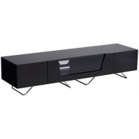 Alphason CRO2-1600CB-BLK Chromium 2 TV Cabinet for up to 70" TVs - Black