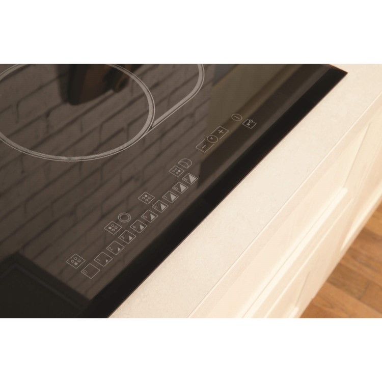 GRADE A1 - As new but box opened - Hotpoint CRO742DOB 70cm Ceramic Hob