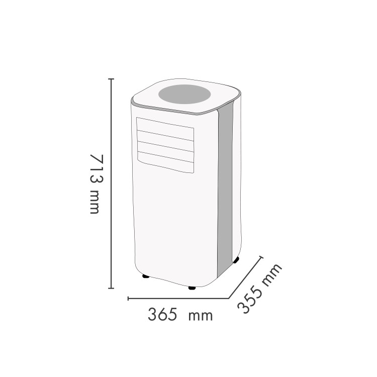 Refurbished Argo Crono 10000 BTU Portable Air Conditioner