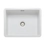Box Opened Rangemaster Rustique Single Bowl Undermount / Inset White Ceramic Kitchen Sink