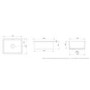 Rangemaster Rustique Single Bowl Inset / Undermount White Ceramic Kitchen Sink