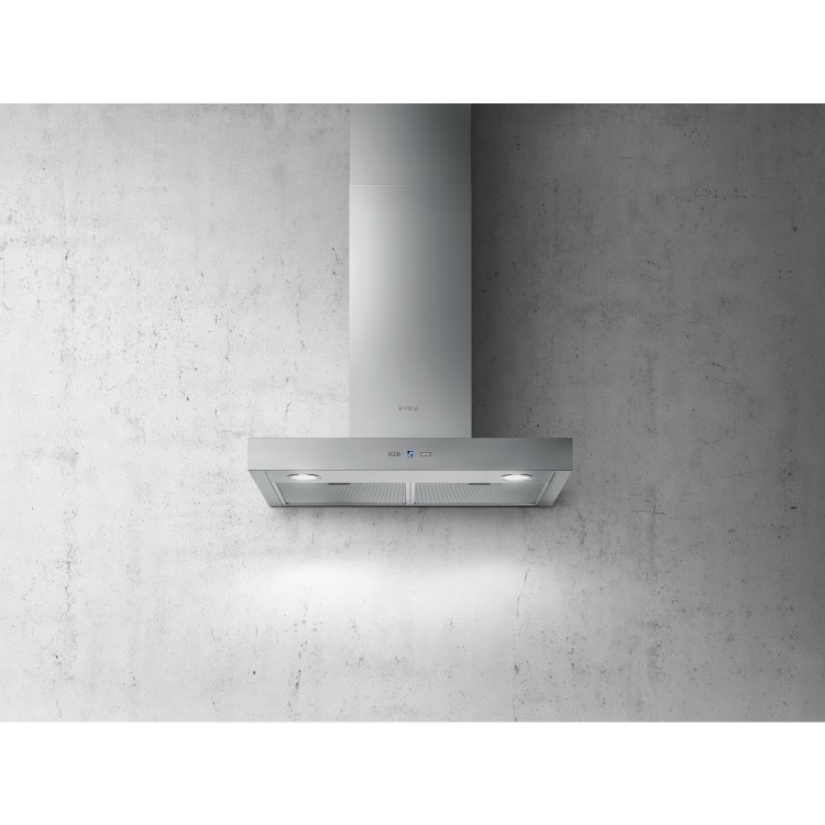GRADE A3 - Elica CRUISE-60 Cruise 60cm Box Design Chimney Cooker Hood - Stainless Steel