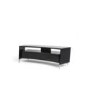 Off The Wall Curved 1500 Black TV Cabinet - Up to 65 Inch
