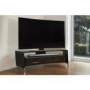 Off The Wall Curved 1500 Black TV Cabinet - Up to 65 Inch