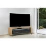 Off The Wall Curved 1500 Oak TV Cabinet - Up to 65 Inch