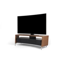 Off The Wall Curved 1500 Walnut TV Cabinet - Up to 65 Inch