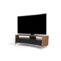 Off The Wall Curved 1500 Walnut TV Cabinet - Up to 65 Inch