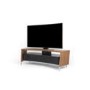 Off The Wall Curved 1500 Walnut TV Cabinet - Up to 65 Inch
