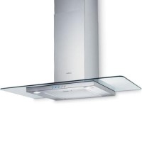 Elica CRYSTAL90 Crystal Flat Glass 90cm Chimney Cooker Hood Stainless Steel
