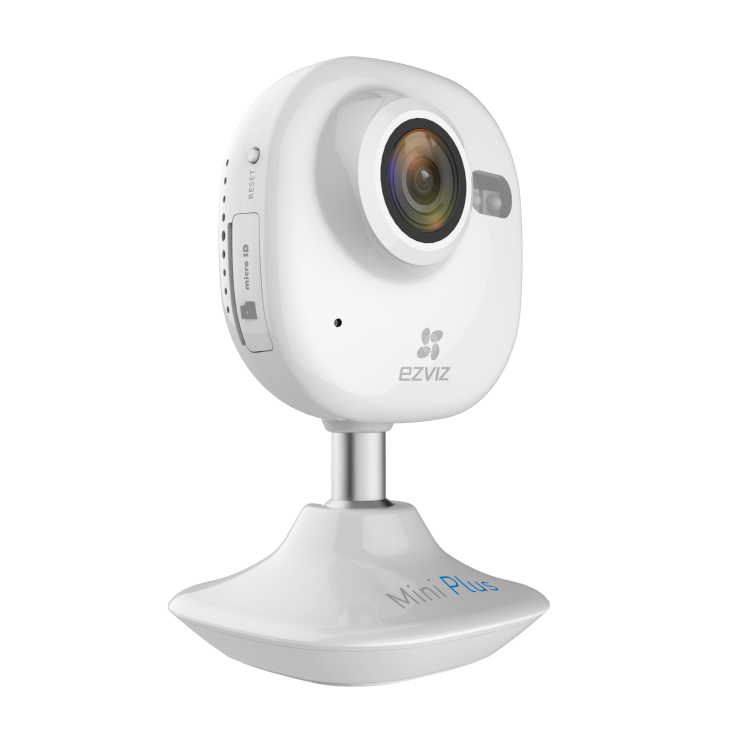 EZVIZ Mini Plus Indoor 1080p Dual Band Smart Wi-Fi Camera - White - Works with Amazon Alexa & Google Assistant IFTTT