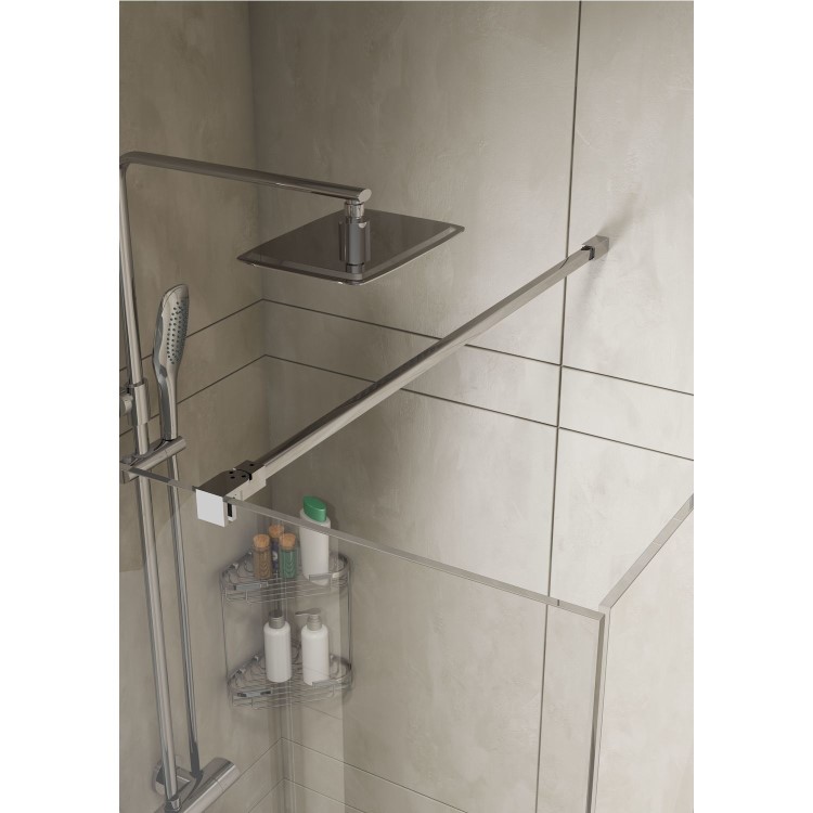 700 Walk In Shower Screen  - 8mm Glass