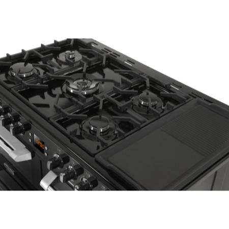 LEISURE CS100F520K Cuisinemaster 100cm Dual Fuel Range Cooker - Black