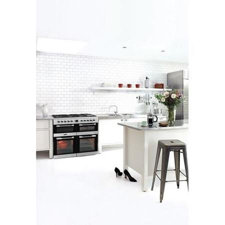 GRADE A3 - LEISURE CS100F520X Cuisinemaster 100cm Dual Fuel Range Cooker - Stainless Steel