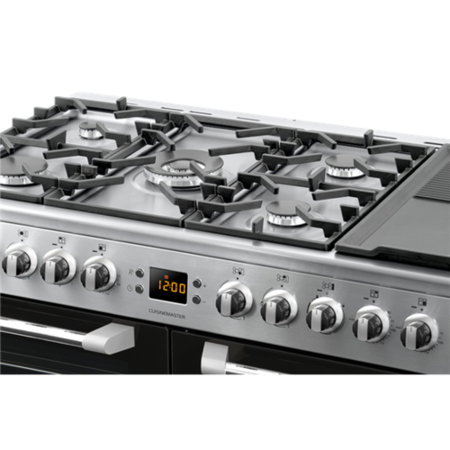 GRADE A3 - LEISURE CS100F520X Cuisinemaster 100cm Dual Fuel Range Cooker - Stainless Steel