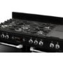 LEISURE CS110F722K Cuisinemaster 110cm Dual Fuel Range Cooker Black