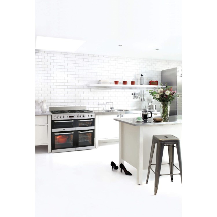 Leisure Cuisinemaster 110cm Dual Fuel Range Cooker - Stainless Steel