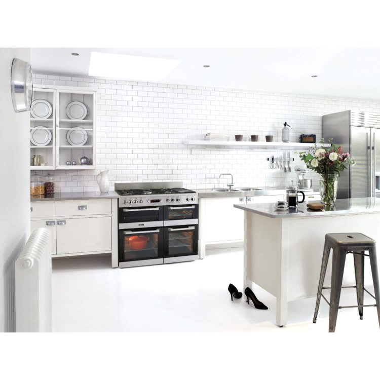 Leisure Cuisinemaster 110cm Dual Fuel Range Cooker - Stainless Steel