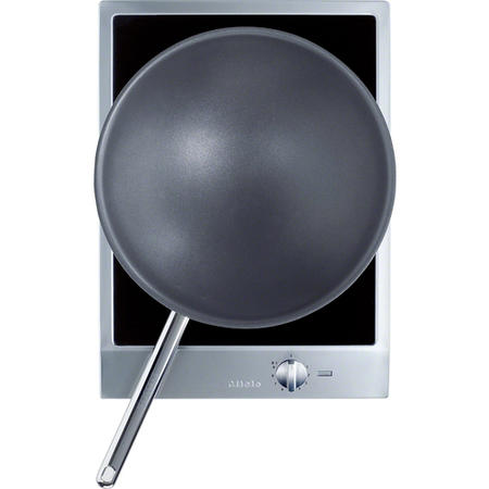 Miele CS1223I-1 38cm Induction Wok Hob Stainless Steel Frame