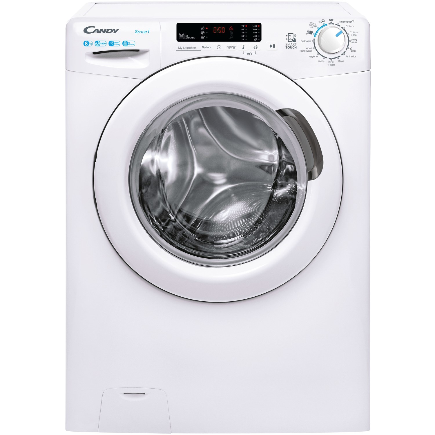 Refurbished Candy CS1482DE/1-80 8kg 1400rpm Freestanding Washing Machine - White