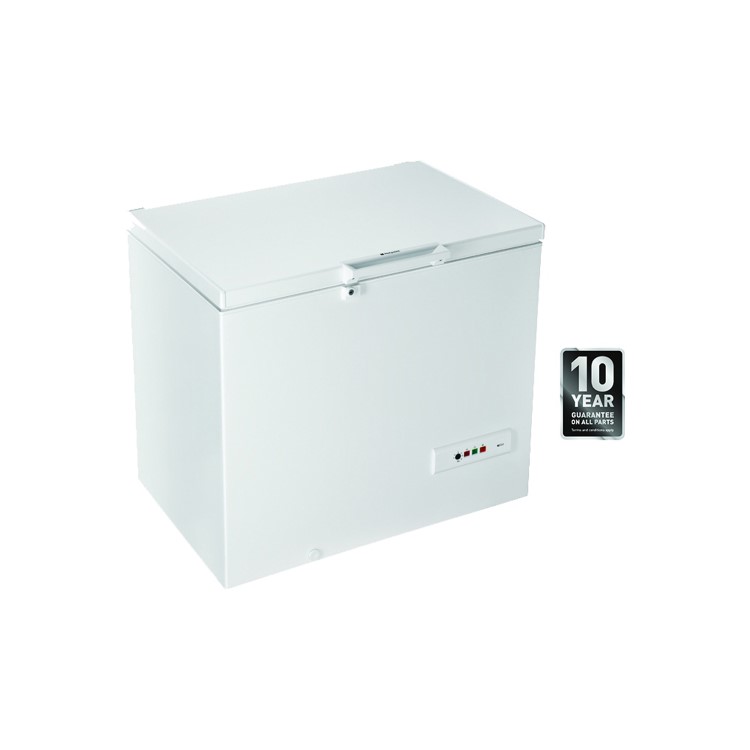 HOTPOINT CS1A250HFA 251 Litre Chest Freezer 70cm Deep Frost Free 100cm Wide - White