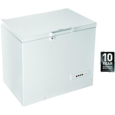 GRADE A2 - Hotpoint CS1A250H 111cm Wide 250 Litre Chest Freezer White