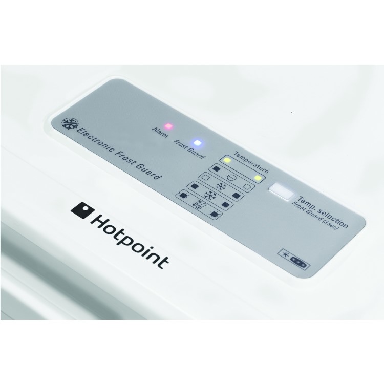 GRADE A2 - Hotpoint CS1A400HFMFA Low Frost 141cm Wide 390L Chest Freezer - White