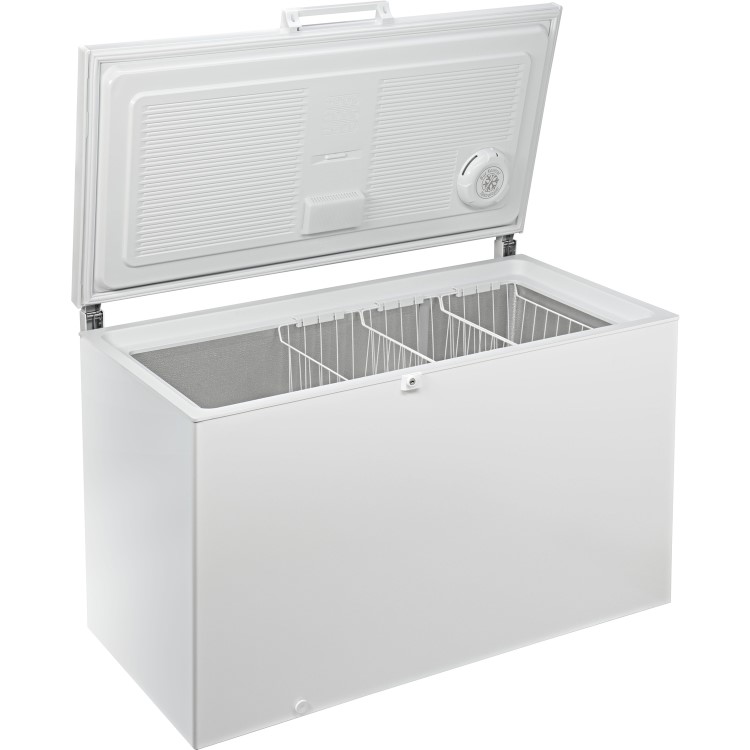 GRADE A2 - Hotpoint CS1A400HFMFA Low Frost 141cm Wide 390L Chest Freezer - White