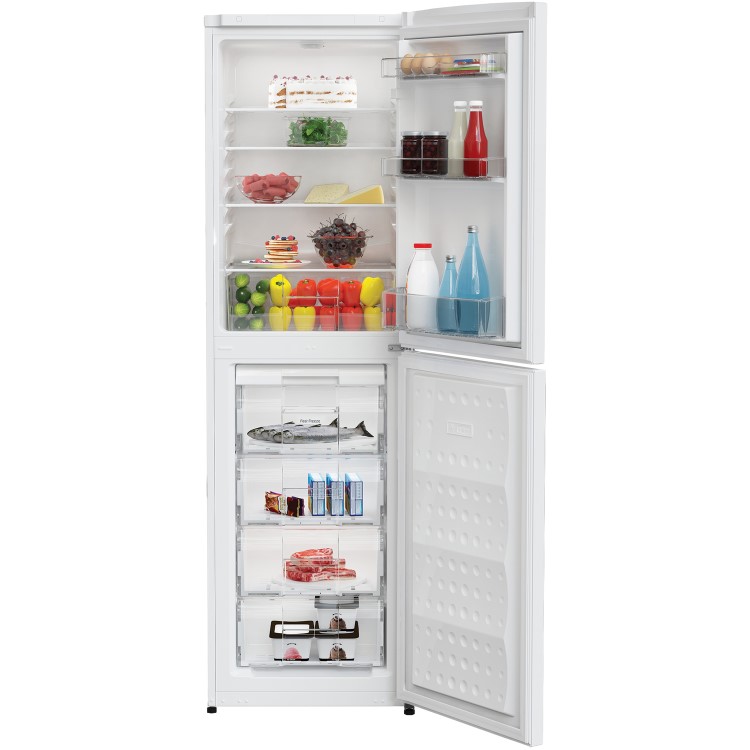 Beko CS5824W 50/50 Freestanding Fridge Freezer - White