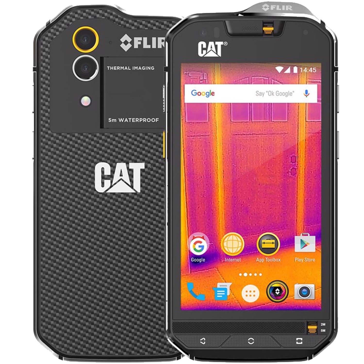 CAT S60 Thermal Imaging Rugged Smartphone Black 4.7 32GB 4G Unlocked & SIM Free Smartphone