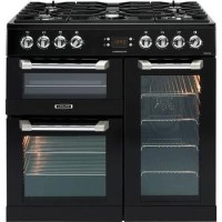 LEISURE CS90F530K Cuisinemaster Black 90cm Dual Fuel Range Cooker