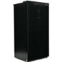 GRADE A2 - Montpellier CSBYS500BK 2 Door American Style Fridge Freezer - Black