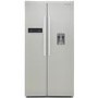 Montpellier CSBYS600DS 510 Litre American Style Fridge Freezer Water Dispenser 2 Door 90cm Wide - Silver