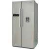 Montpellier CSBYS600DS 510 Litre American Style Fridge Freezer Water Dispenser 2 Door 90cm Wide - Silver