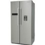 GRADE A1 - Montpellier CSBYS600DX 2 Door American Style Fridge Freezer With Non-Plumb Water Dispenser - Inox