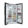 Montpellier 489 Litre American Style Fridge Freezer - Black