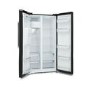 Montpellier 489 Litre American Style Fridge Freezer - Black