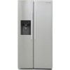 Montpellier CSBYS700PX 2 Door Plumbed Ice &amp; Water American Style Fridge Freezer - Inox