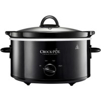 Crockpot CSC078 3.7L Slow Cooker - Black Crockpot CSC078 3.7L Slow Cooker - Black