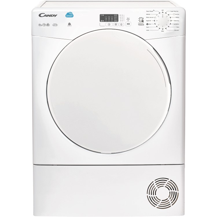 Refurbished Candy CSC10LF-80 Freestanding Condenser 10KG Tumble Dryer White