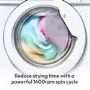 Refurbished Candy CSD49TWM5/1-80 Integrated 9KG 1400 Spin Smart Washing Machine