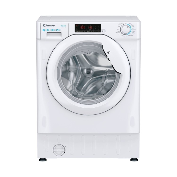 Refurbished Candy CSD49TWM5/1-80 Integrated 9KG 1400 Spin Smart Washing Machine
