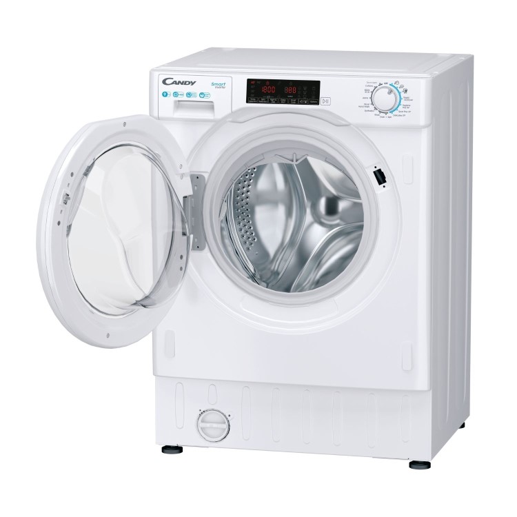 Refurbished Candy CSD49TWM5/1-80 Integrated 9KG 1400 Spin Smart Washing Machine